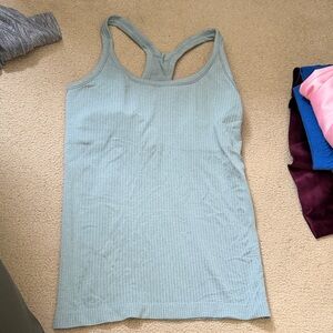 Lululemon Athletica Seafoam Green Tank Top
